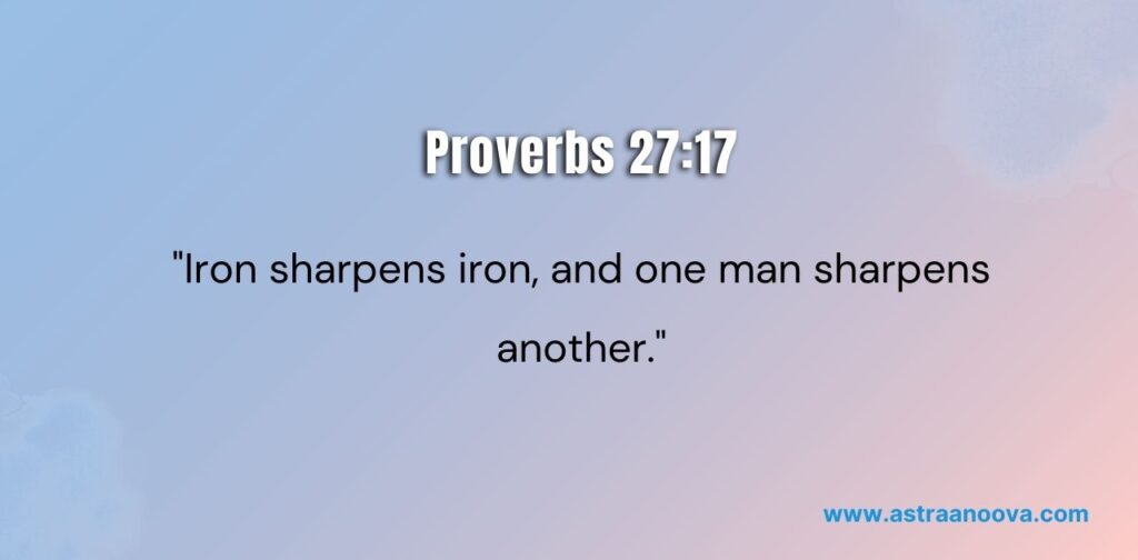 Bible Verses for Married Couples Proverbs 27:17