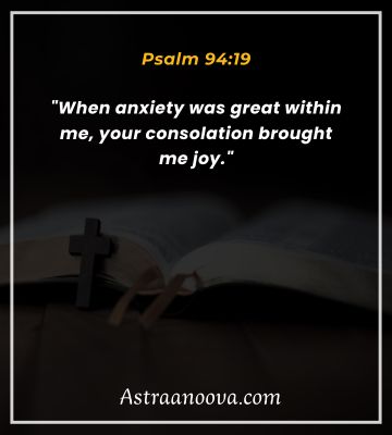 In Psalm 94:19 Bible Verse for Overcoming Fear and Anxiety