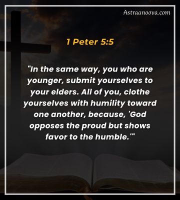 1 Peter 5:5 Bible Verse on Youth Serving God