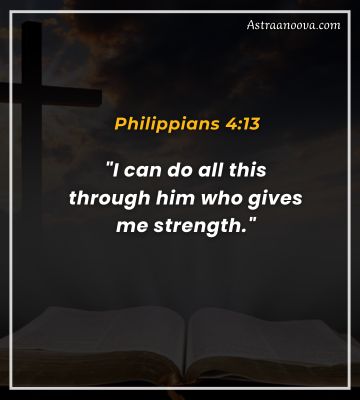 Philippians 4:13  Bible Verse on Youth Serving God