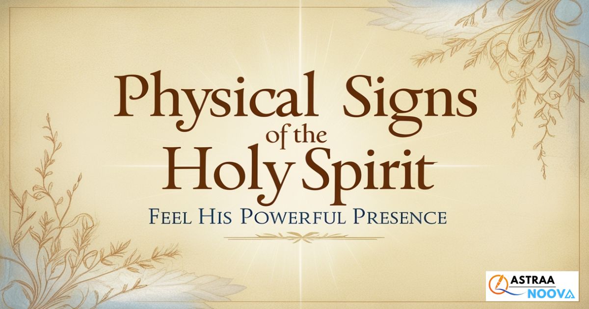 Physical Signs of the Holy Spirit: Feel His Powerful Presence