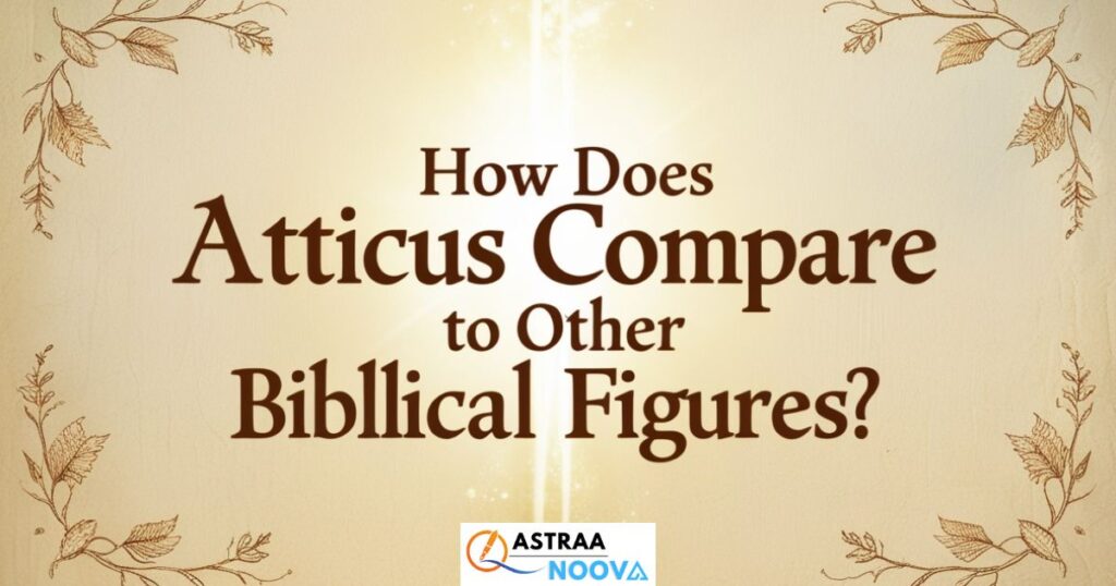 How does Atticus compare to other biblical figures?